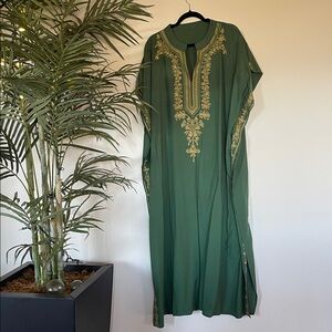 GREEN GODDESS KAFTAN